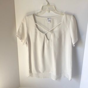 ADC Womens Sheer Blouse Large